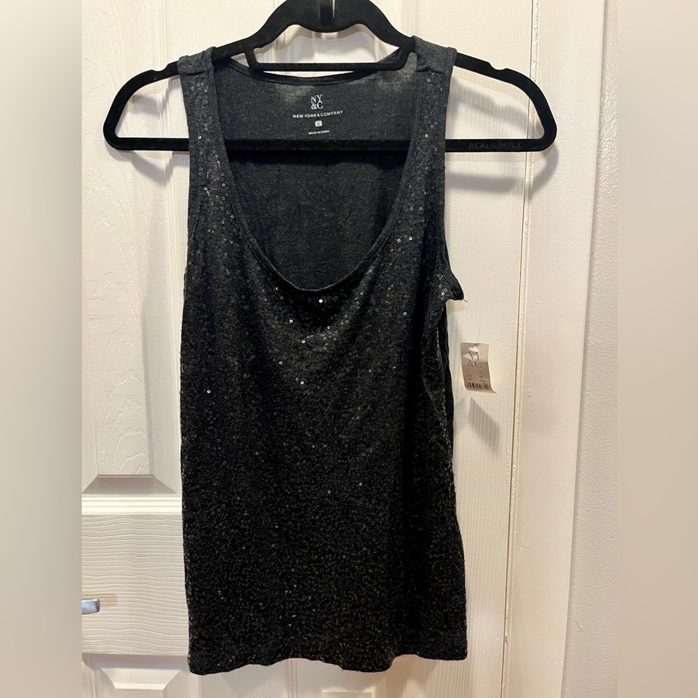 NWT NY&Co sequin tank top